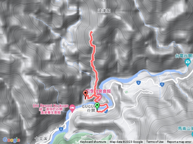 波津加山步道涼亭休息（2N走山）