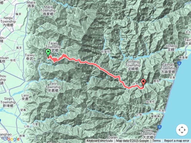 2025.04.03-06 南大武山-方屯山-近黃溫泉