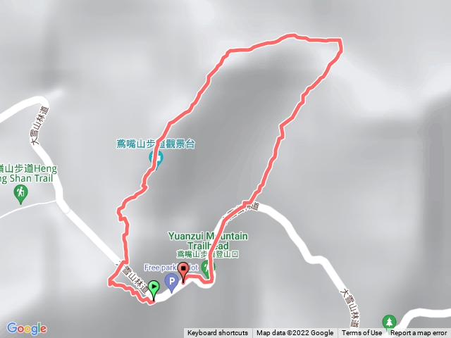 鳶嘴山小o路線