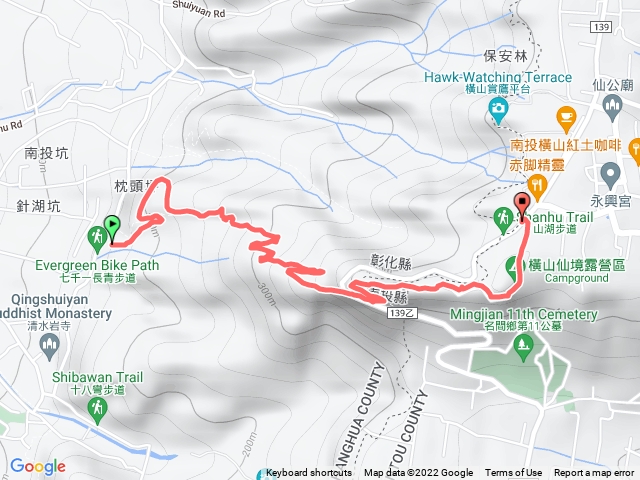 長青自行車道-橫山觀日步道