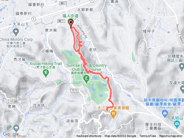福人山步道
