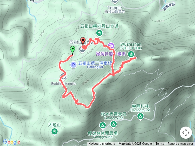 新竹五指山步道