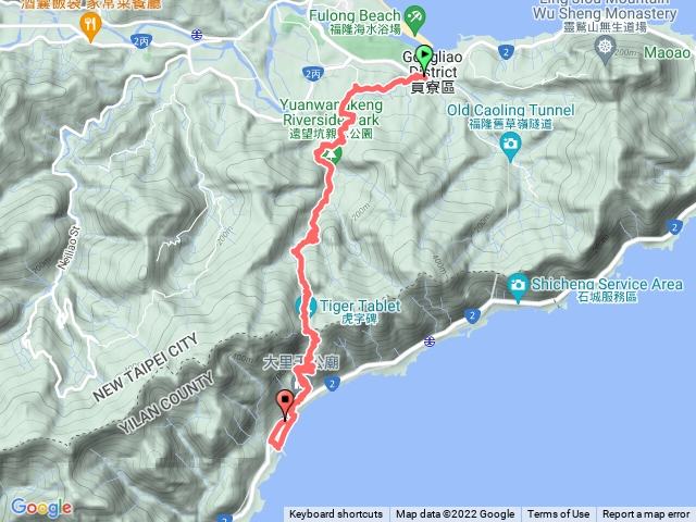 草嶺古道