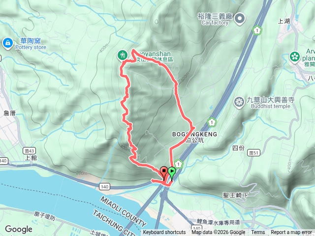 火炎山北