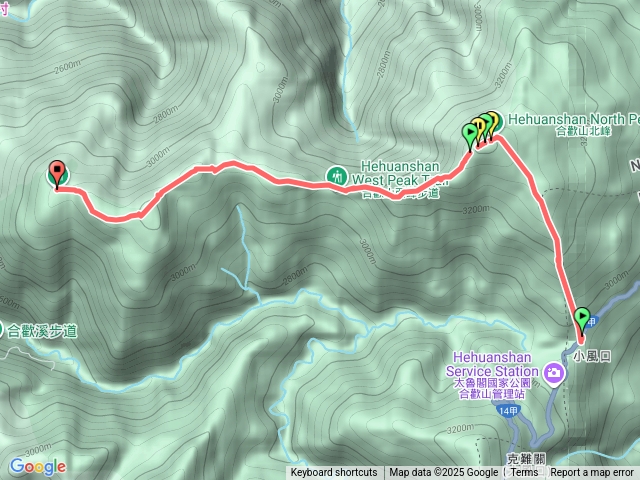 20251014合歡北西鋒