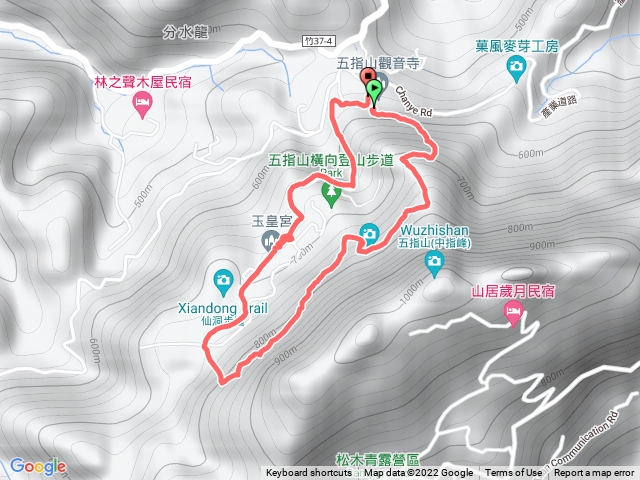五指山橫向步道