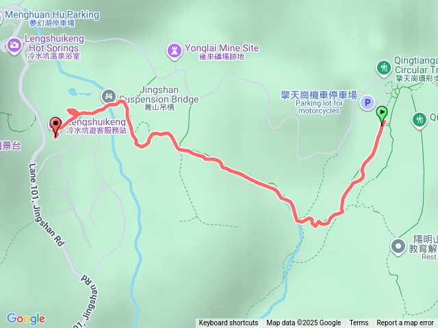 擎天崗牛奶湖冷水坑