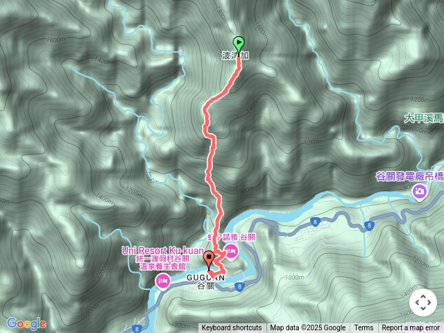 波津加登山步道