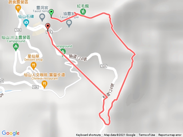 苗栗獅潭仙山-八仙古道O型