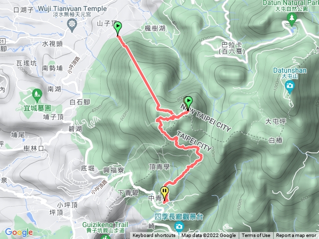 1112 山仔頂古道.向面天山.清天宮