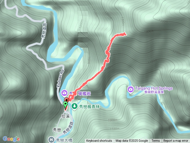 軍艦岩、隘勇線