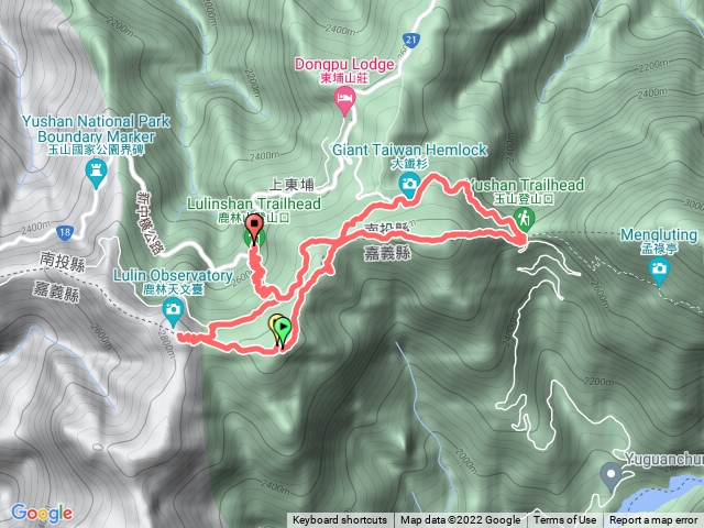 鹿林前山，鹿林山，麟趾山