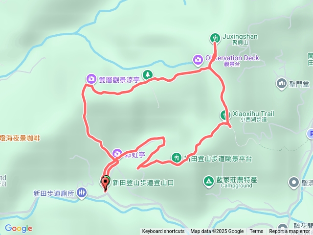 台中潭子新田登山步道O繞20251004