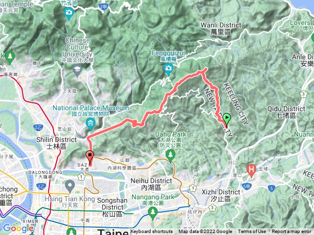 烘內新山夢湖友蚋山五指山梅花山大崙頭山碧溪步道翠峰步道