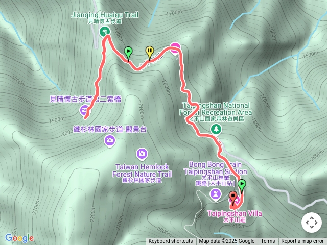 太平山莊_見晴懷古古道來回