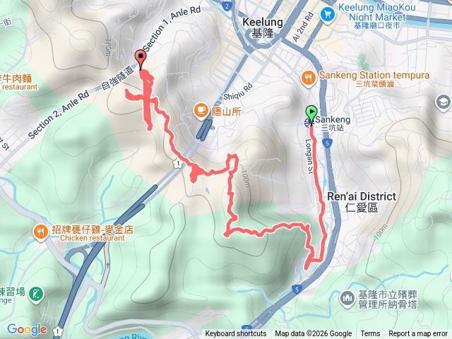三坑火車站-南榮山-獅球嶺炮台-劉銘傳隧道
