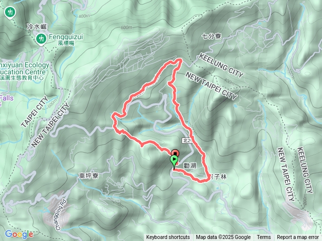 汐萬路柯子林保甲路～五指山古道～火燒坪山～如意湖步道巡查！