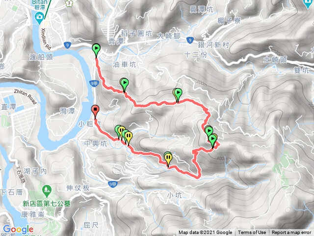 小油山（青潭尖）－大崎頂山（大崎頭山）－赤蘆古道 （青潭－小粗坑）