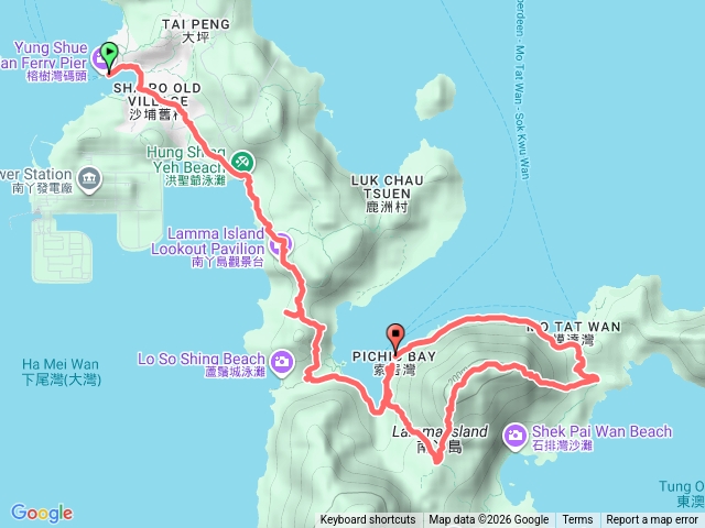 香港南丫島菱角山