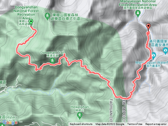 哇哩咧來七逃東滿步道1110817