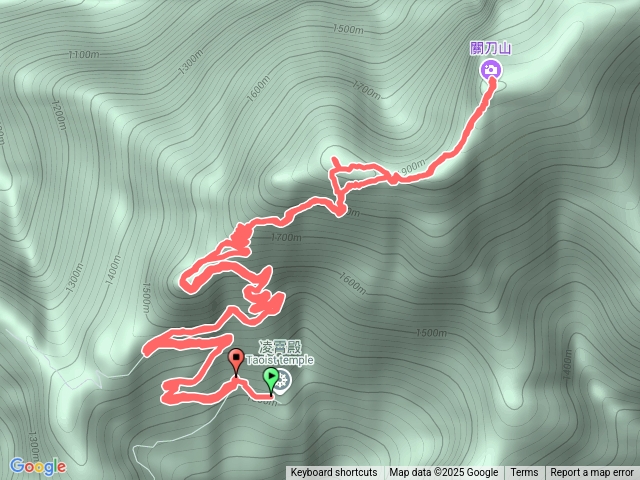 埔里關刀山西峰關刀山預覽圖