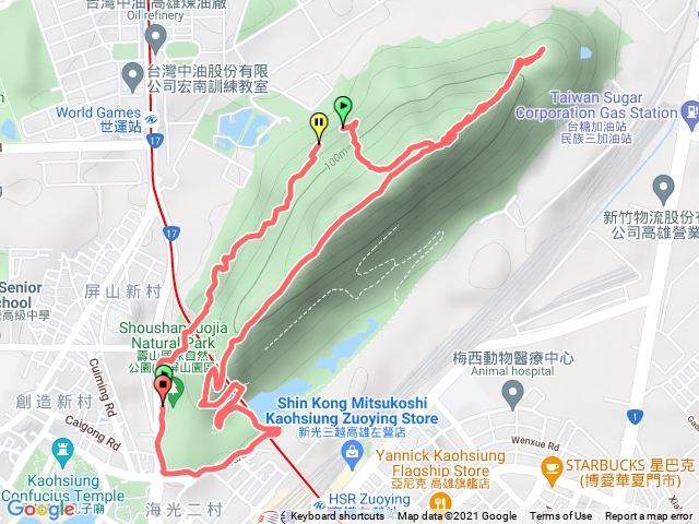 20211208半屏山步道