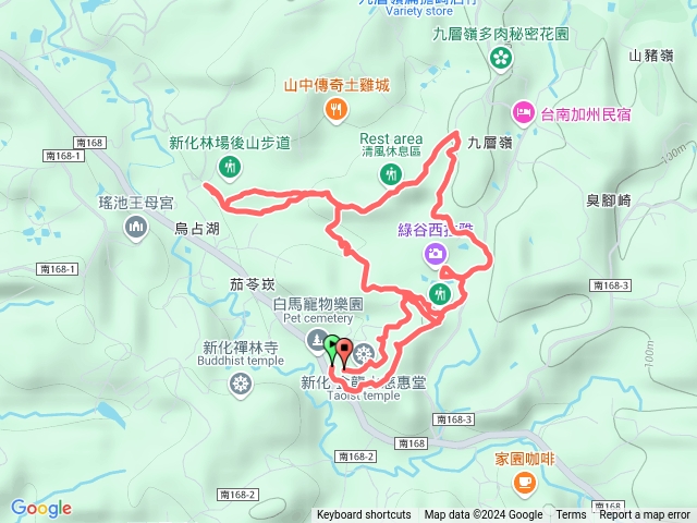 新化林場後山步道預覽圖