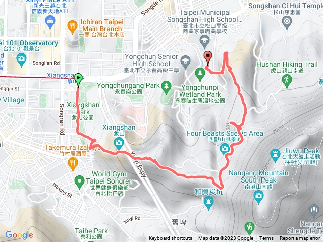 1121107四獸山三缺一行程