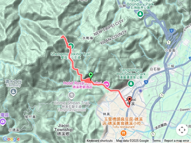 20250326爬聖母登山步道
