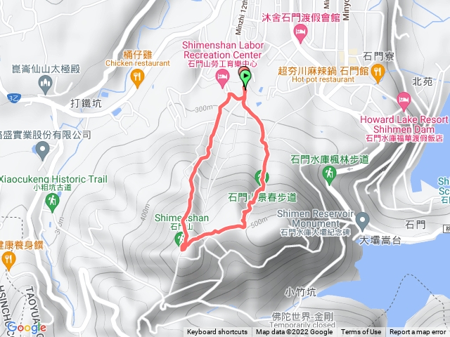 桃園石門山景春步道