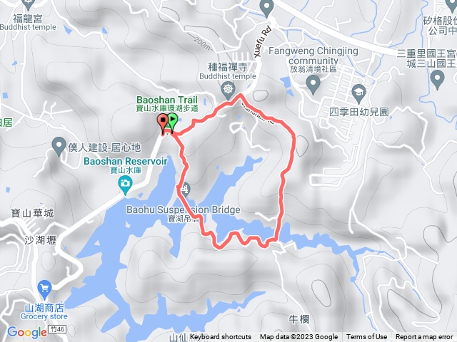 寶山水庫環湖步道