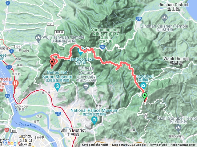20230618-陽明山東西大縱走（五指山森林公園起登）-第29刷-由水尾古道上鞍部