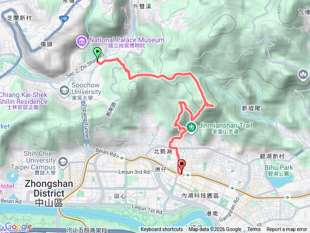 20260118婆婆橋→剪刀石頭→西湖山→小金面山預覽圖