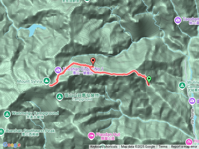 20250619_七卡山莊→雪山東峰→369臨時營地→雪山主峰→369臨時營地_D2