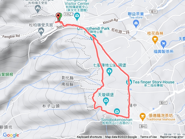 小百岳集起來-松柏坑山(受天宮起登)