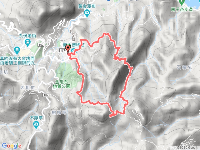 2020.06.17金瓜石.草山戰備道.半平大瀑布.555峰.山腰水管路.勸濟堂O行