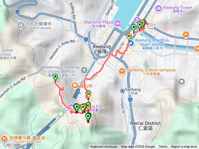 獅球嶺砲台步道預覽圖