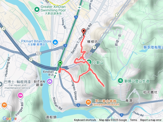 小獅山三峰12亭踏查