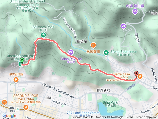 20241109｜金面山-內湖路三段隧道口預覽圖