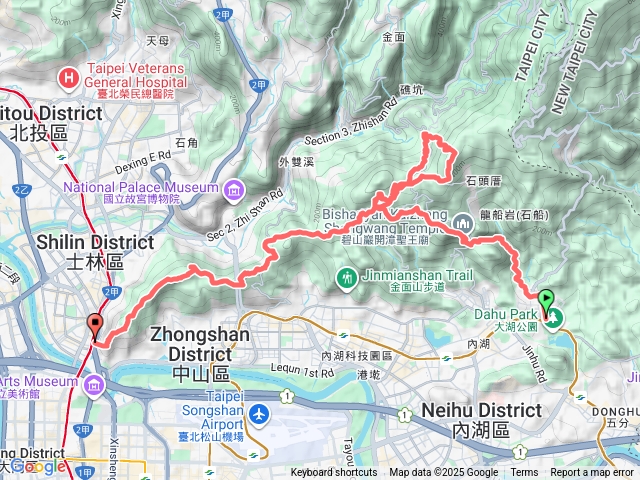 大湖公園to劍潭山