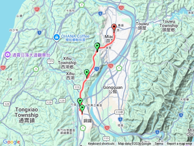 20260315  銅鑼車站 山線自行車道  南勢車站  功維敘隧道 苗栗車站