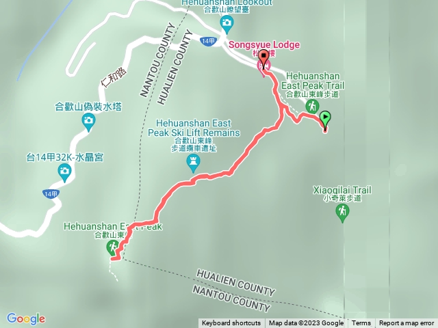 小奇萊與雪山東峰