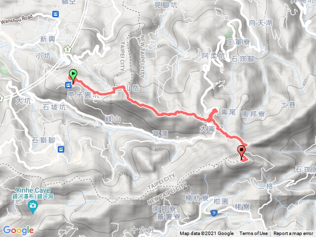 猴山岳連走二格山