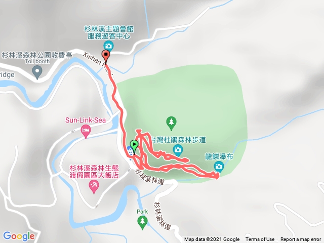 杉林溪山杜鵑步道