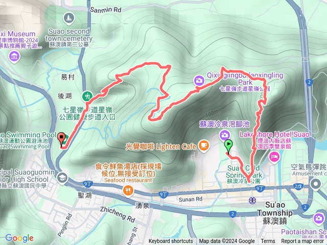 2024-10-18 蘇澳冷泉登山口→七星嶺步道→星嶺公園→蘇澳山→蘇澳運動公園預覽圖