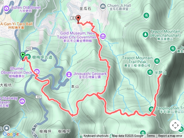 新北瑞芳-半平山步道