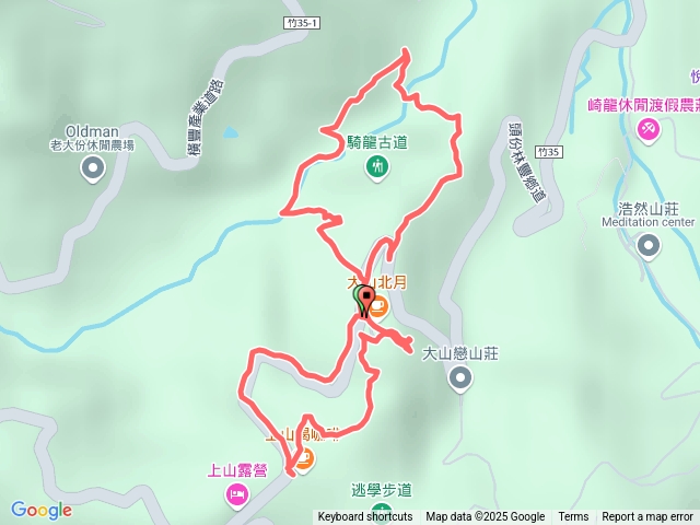 2025-01-18 新竹橫山逃學步道騎龍古道預覽圖