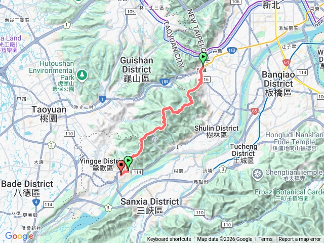 迴龍樹林鶯歌縱走預覽圖