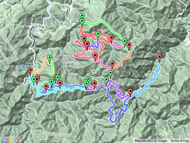 2020.11.21瓜麗露營區登民都有、高橋、西高橋山