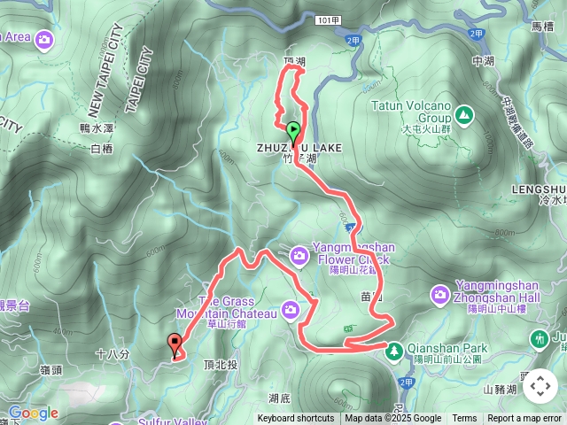 竹子湖東峰路
